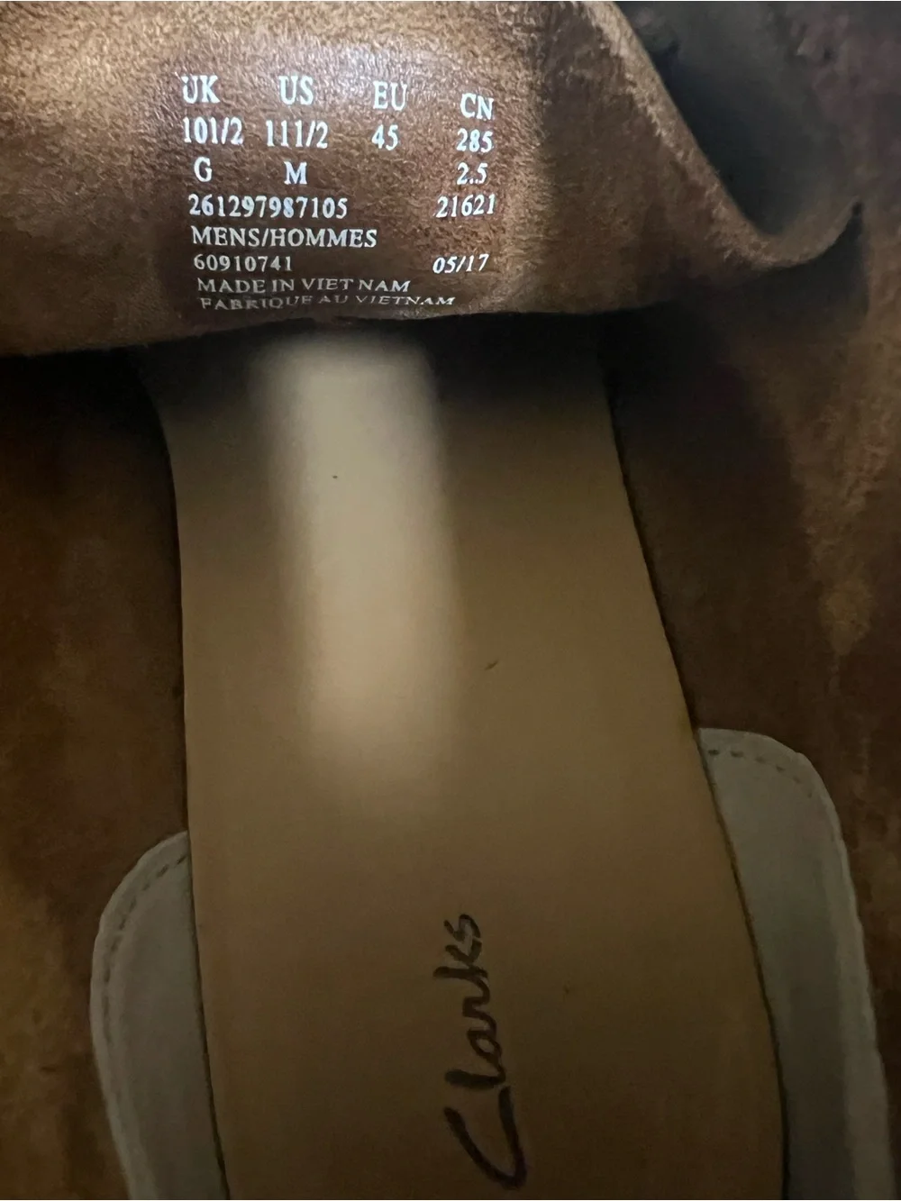 Clarks men chukka